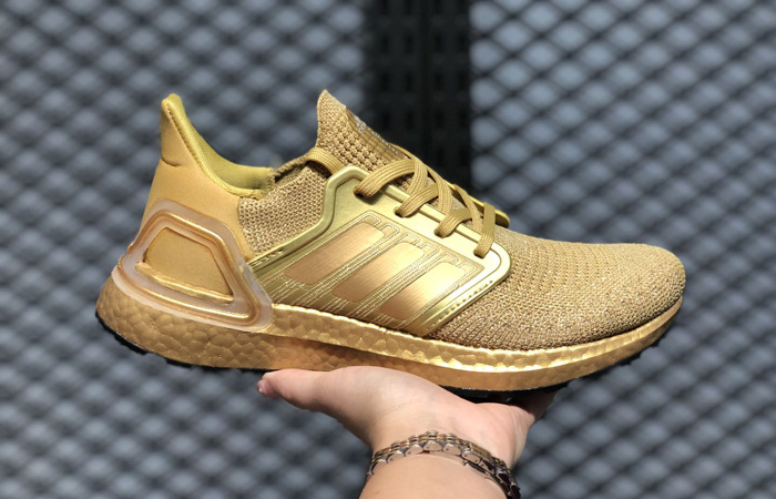 metallic gold ultra boost