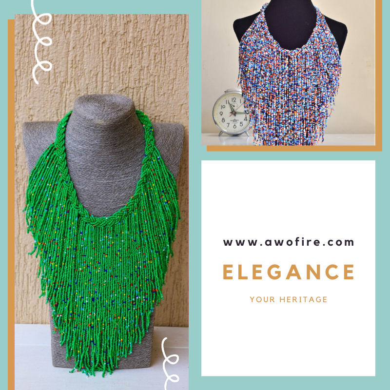 Awoinc77's tweet photo. Handmade African Necklace
#awofire.com
#Wearyourheritage #handmadeheadwrap #handmadejewelry #supportblackbusinesses #blackbusinessowner https://t.co/hg4wprljnl
