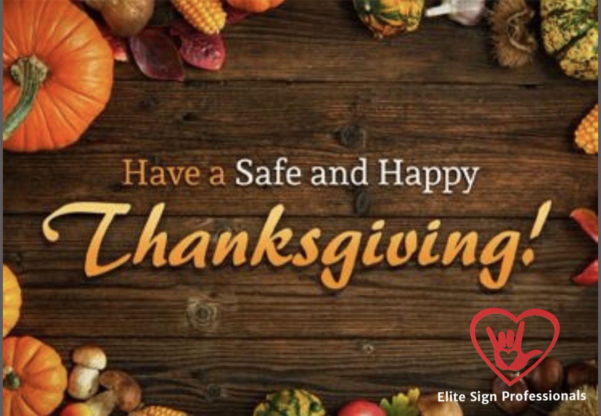 espsignlanguage's tweet photo. Happy Thanksgiving Everyone! ❤️🤟🏻 https://t.co/8qUyuqSn4v