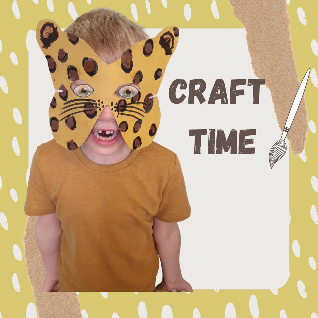 🖌️🎨Craft Time 🎨🖌️

Leopard Mask  🐆 inspired by The Lion who Longed for Spots

We would love to see your leopard mask creations, tag us in your photo's #crafttimewithsj

#crafting #crafttime #craftingideas #craftingwithkids  #animalcrafts #leopard #teach #art