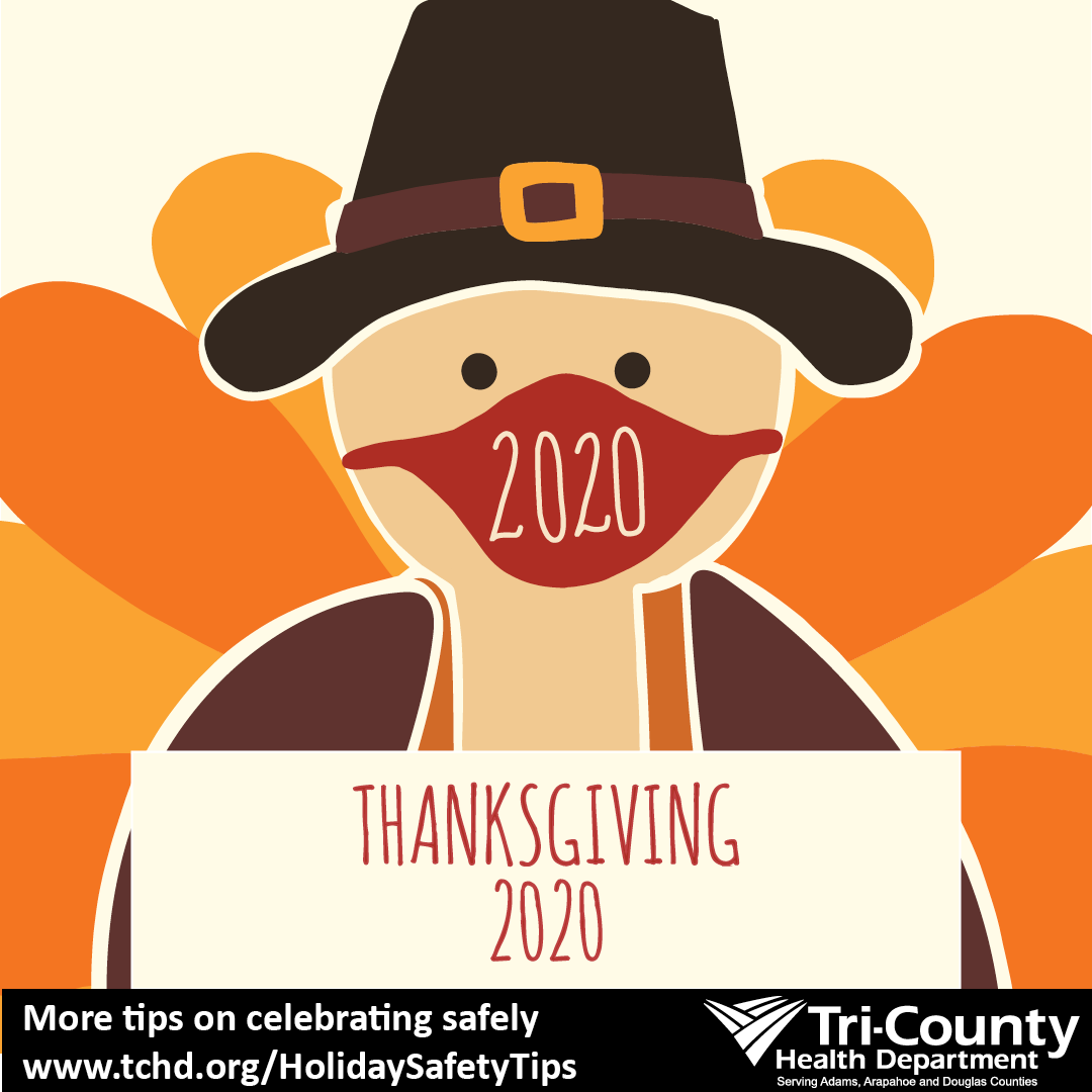 TCHDHealth's tweet photo. H a p p y  T h a n k s g i v i n g!

Our offices and clinics will be closed as we celebrate the holiday. https://t.co/XGO59yAtSk

#TCHD #thanksgiving #newtraditions #covid19 #adamscounty #arapahoecounty #douglascounty #levelred #saferathome https://t.co/US6qnweadK