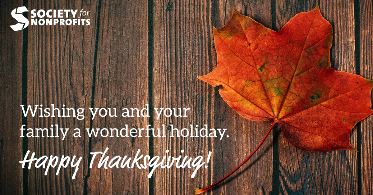 nonprofitworld's tweet photo. Wishing you and your family a wonderful holiday. Happy Thanksgiving!

#thanksgiving2020 https://t.co/wdpWSrMkIM