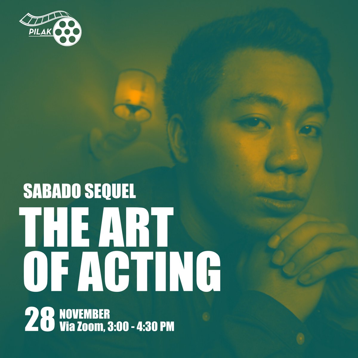 PilakOfficial's tweet photo. 3..2..1.. Action! 🎬
--
Joining us this Saturday is former child actor Gerald Pesigan who starred in "Shake, Rattle &amp; Roll: The Invasion" (2012), "The Howl and the Fusseyket" (2011), and "I Do Bidoo 

#SabadoSequel
#Pilak2020 https://t.co/dbv3ohCkOH