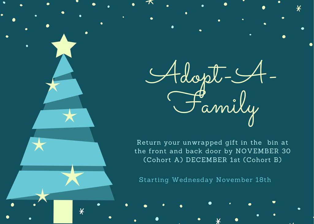 Adopt-a-family is going well so far! Thank you to everyone who’s contributed. You can continue to drop-off your unwrapped gifts or donations at both school entrances. Go Nobles Go!✅✅ <a href="/gecdsbpro/">GECDSB PR</a>
