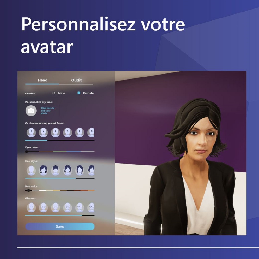 experiencesbiz's tweet photo. Comment nous rejoindre sur #VirtualityExperience?
1️⃣ Pour commencer, connectez-vous &amp; personnalisez votre avatar   
2️⃣ Dans le Hall, utilisez un téléporteur direction le stand Microsoft (Hall 1 – Stand D1)
3️⃣ Vous y êtes! Participez aux conférences &amp; rencontrez notre équipe!