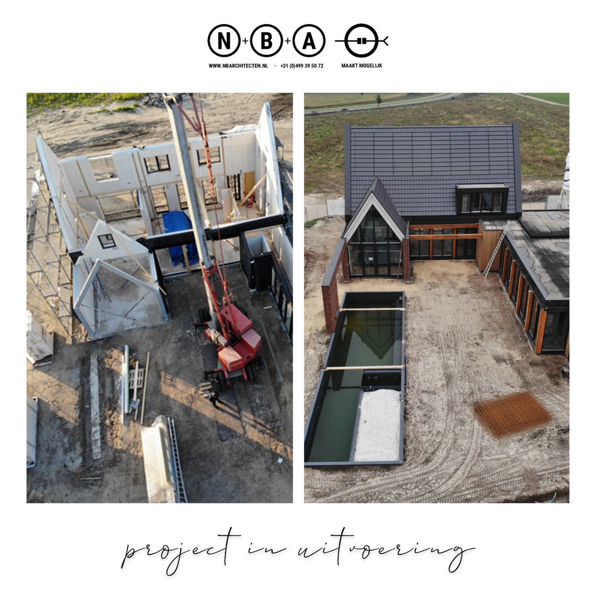 Wij bouwen #Circulair, #Modulair, #Biobased, #Energieleverend en #Natuurinclusief.
Deze woning is geprefabriceerd in een timmerfabriek en geassembleerd op de bouwplaats.
Dat resulteert in zeer lage stikstof-emmissies.
We gebruiken deze kennis in al onze projecten
#CO2 #NOx