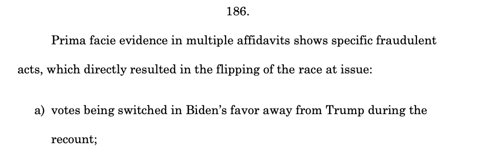 even *if* people switched Biden and Trump voters during the statewide risk-limiting audit (which came incredibly close to the original count), the RLA didn't change any results because that's not what an RLA does.