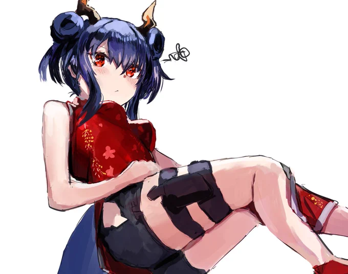 ('ω')チェンさんrkgk～?

('ω')厚塗り滅茶苦茶難しいねんな…
 #アークナイツ 