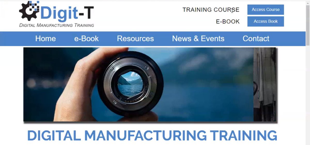 digit_t's tweet photo. Helena Arrand - Digit_T  project coordinator - shows the e-learning platform developed in the project to support the upskilling in the field of Industry 4.0. https://t.co/An6HV2tUcx