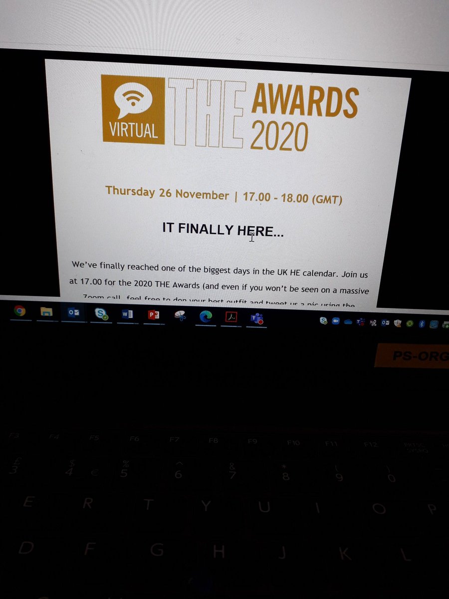 Good luck to <a href="/DJCdelahaye/">David de la Haye</a> from <a href="/UniofNewcastle/">Newcastle University</a> at today's #THEAwards 🤞for Technician of the Year <a href="/technicians_mih/">Technicians: We Make The Difference</a> <a href="/TechsCommit/">Technician Commitment</a> <a href="/NTDCtweets/">National Technician Development Centre</a> <a href="/MelLeitch/">Mel Leitch</a>