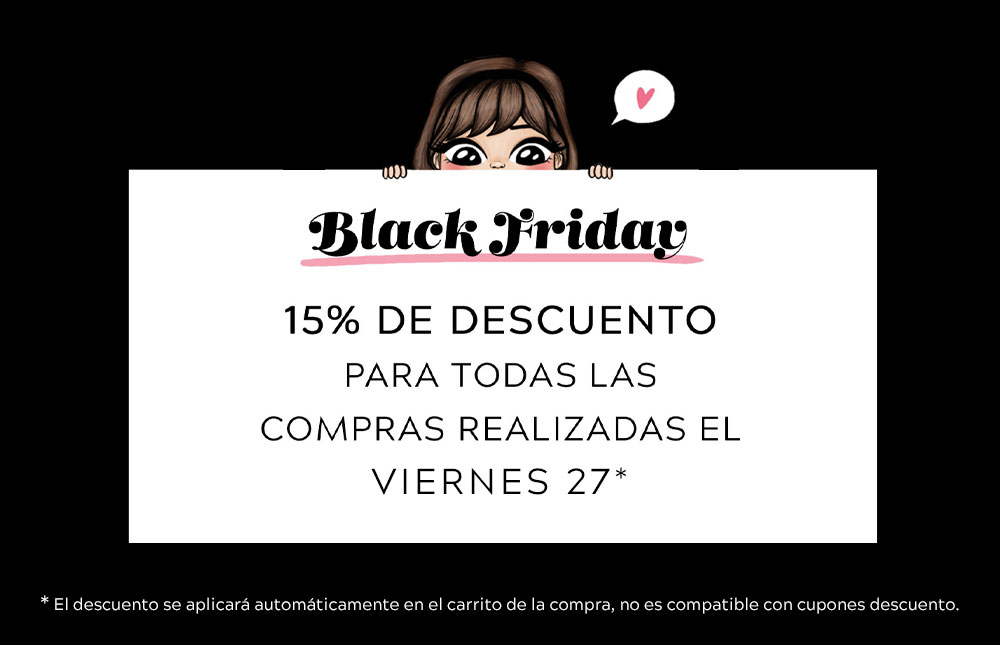 Ves preparando tu cesta de la compra porque durante este viernes 27 tendrás un 15% de descuento en pizpiretia.com, sin códigos, el descuento se aplicará automáticamente en el carrito de la compra. #BlackFriday2020 #blackfriday