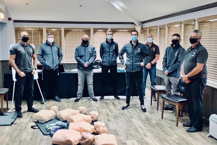 ProbeCSS's tweet image. Training sessions for various members of our PCSS guarding, construction and patrol security teams in emergency first aid at work last month. Difficult times for everyone, but learning never stops. COVID aware. Delighted to confirm we all passed with flying colours.