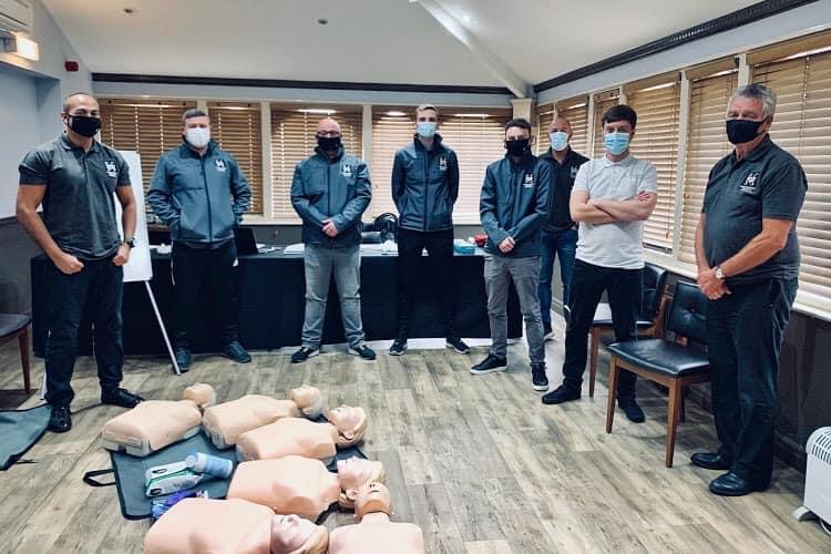 ProbeCSS's tweet image. Training sessions for various members of our PCSS guarding, construction and patrol security teams in emergency first aid at work last month. Difficult times for everyone, but learning never stops. COVID aware. Delighted to confirm we all passed with flying colours.