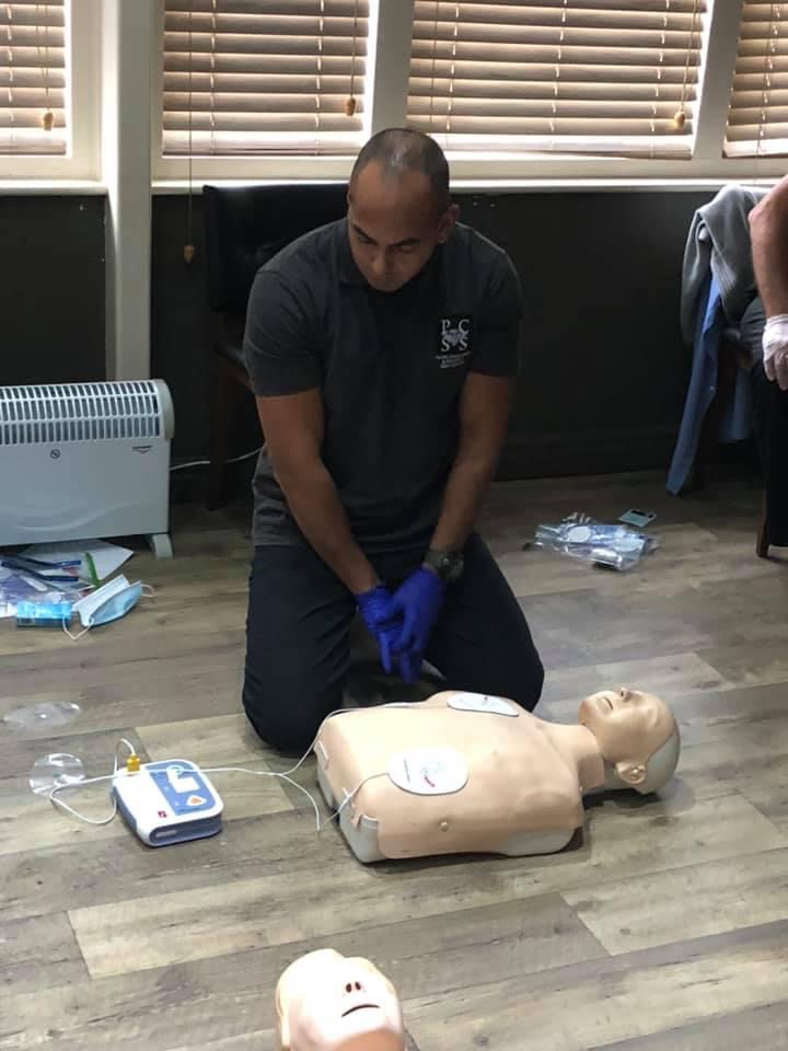ProbeCSS's tweet image. Training sessions for various members of our PCSS guarding, construction and patrol security teams in emergency first aid at work last month. Difficult times for everyone, but learning never stops. COVID aware. Delighted to confirm we all passed with flying colours.