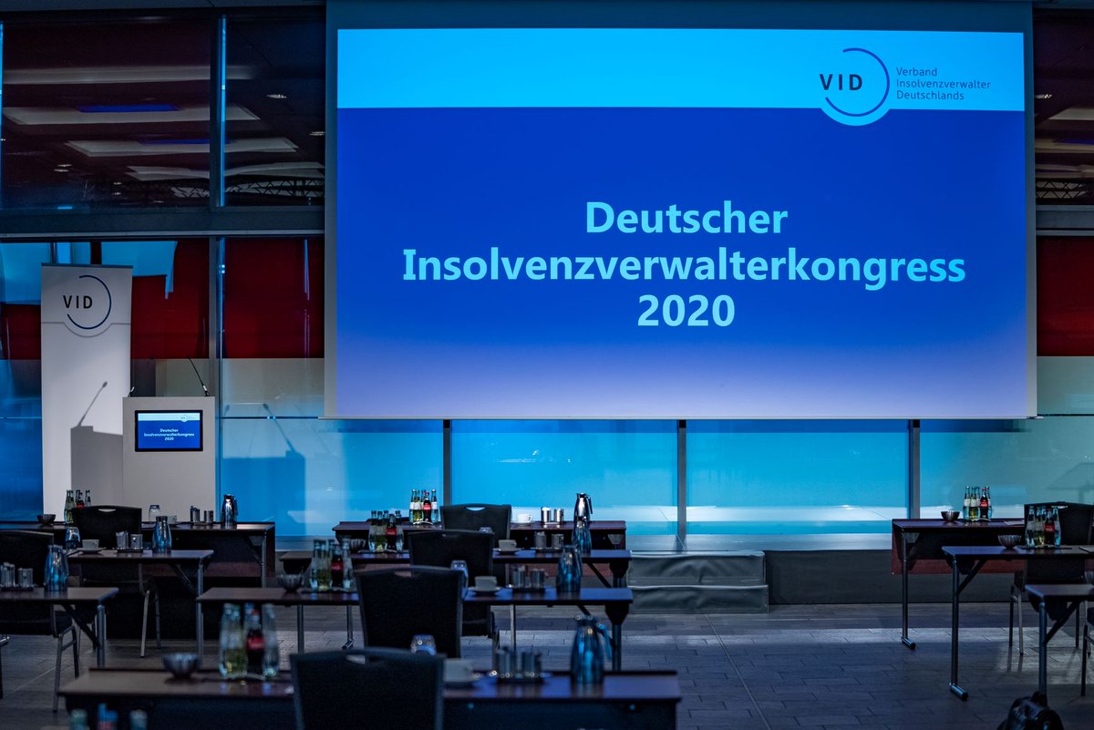VID_Verband's tweet photo. Wir blicken auf einen erfolgreichen Deutschen #Insolvenzverwalterkongress 2020 zurück, der in diesem Jahr unter ganz besonderen Umständen stattgefunden hat. Bilder, Berichte und Interviews finden Sie in der Rückschau unter https://t.co/LmjjQuqJWl https://t.co/kHKWEqxC3M