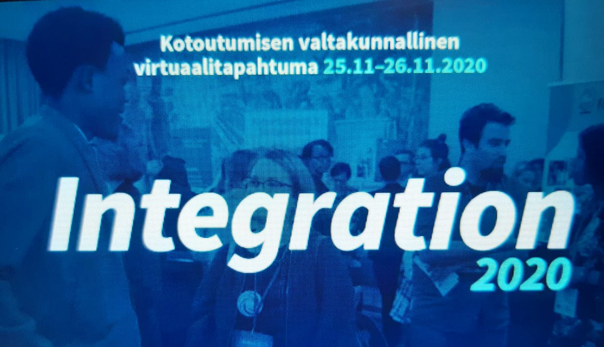 TittaTurunen's tweet photo. "Positiivinen erityiskohtelu käyttöön", yhdenvertaisuusvaltuutettu Kristina Stenman upeassa paneelikeskustelussa @StenmanKristina1 #integration2020 https://t.co/MUnX1yAJWB