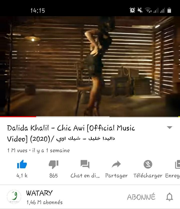 _milla__11's tweet photo. Congratulations 7ayati dida #chicawi It reached 1 million views ๐๐โค
#dalidakhalil #ุฏุงููุฏุง_ุฎููู #ุดูู_ุฃูู
@DalidaKhalil https://t.co/43iZYU6z5v