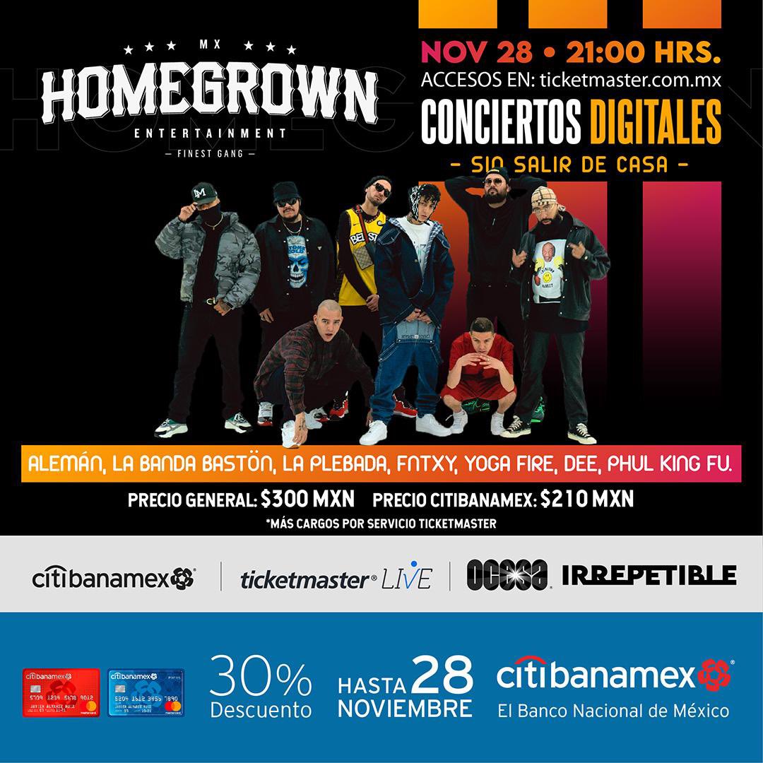 HomegrownMafia's tweet photo. ‼️No Te lo Puedes Perder ‼️‼️🛑 Todavía estas a tiempo  🛑🛑
Momento Histórico ✍🏾✍🏾
Premier del vídeo 📹 📹📹@SnoopDogg con @MxAlemanMx 
Adquiere tu acceso, YA 🎟🎫🎟
Prepara tu Pantalla 📺  con un gran Sistema de sonido 🔊🔊🔊
Compra en este link 👇🏾👇🏾👇🏾https://t.co/CjcaJE5oxj https://t.co/G3nD7aEDZJ