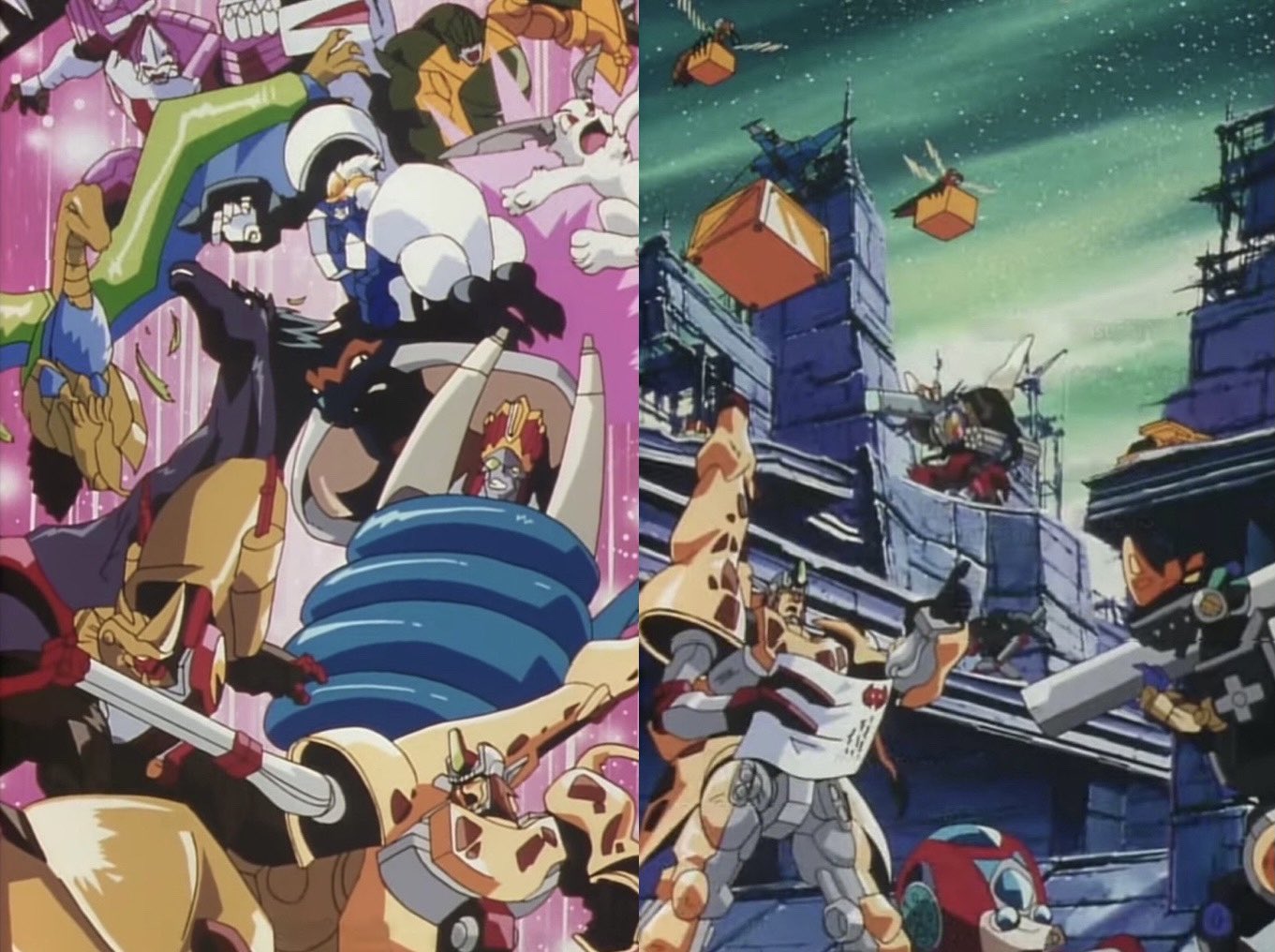 青空 お前らの好きな最終回晒せ 超生命体トランスフォーマービーストウォーズネオ最終回 ｇ１シリーズの最も未来の時代を描いた作品の最終回はサイバトロンとデストロンが仲良く宴会をしたり ドンチャン騒ぎをおこしたり セイバートロン星の復興に協力