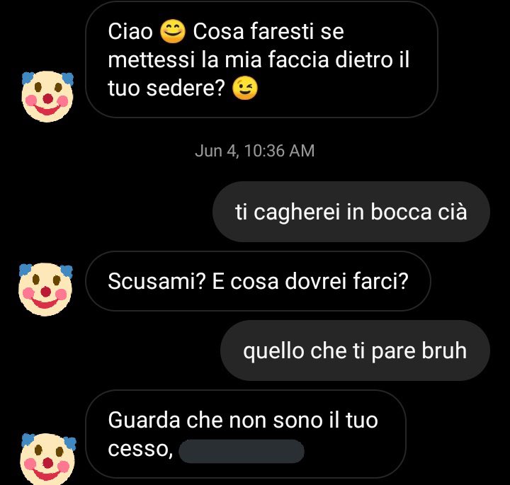 Scusami? E cosa dovrei farci?