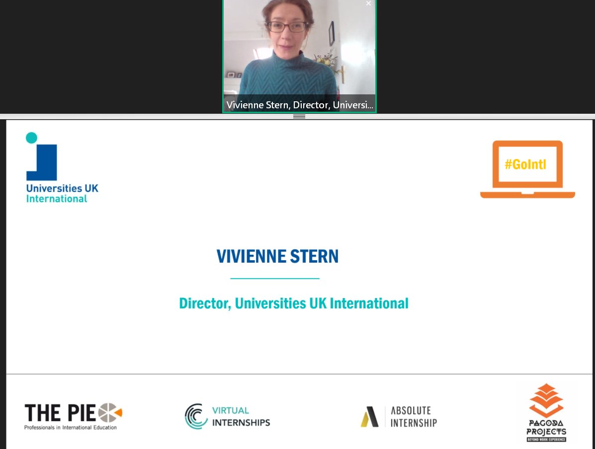 UUKIntl's tweet photo. 💬'Yesterday’s spending review announcement was a clear commitment to coming forward with a plan to support a domestic alternative to Erasmus+, should an agreement not be reached on participation, and was a very important welcome step' @viviennestern #GoIntl (1/3) https://t.co/VxpOdN10z5