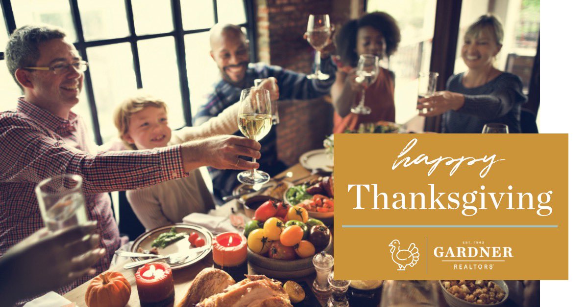 We want to wish you and yours a very Happy Thanksgiving. 🍁 There’s nothing better than getting to serve people like you and helping you reach your real estate goals! We are truly grateful that you choose us to help you create the life you love all year long. Here’s to you! ☺️