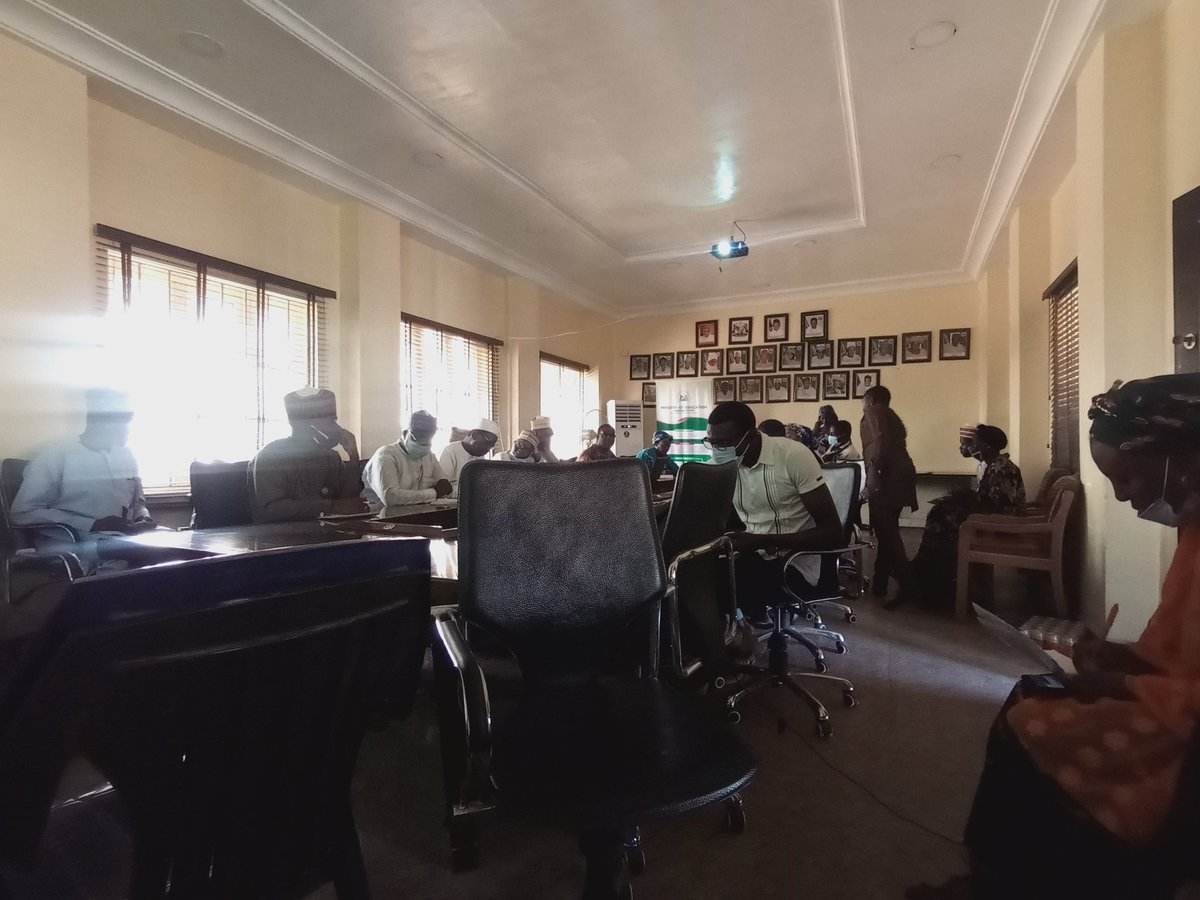 m_yayanko's tweet photo. HAPPENING NOW: @kadbeam presents the Kaduna State 2020 Education Sector Performance Scorecard to the Honourable Commissioner @Kaduna_MoE .

#OpenKaduna https://t.co/SnDF1uZO9k