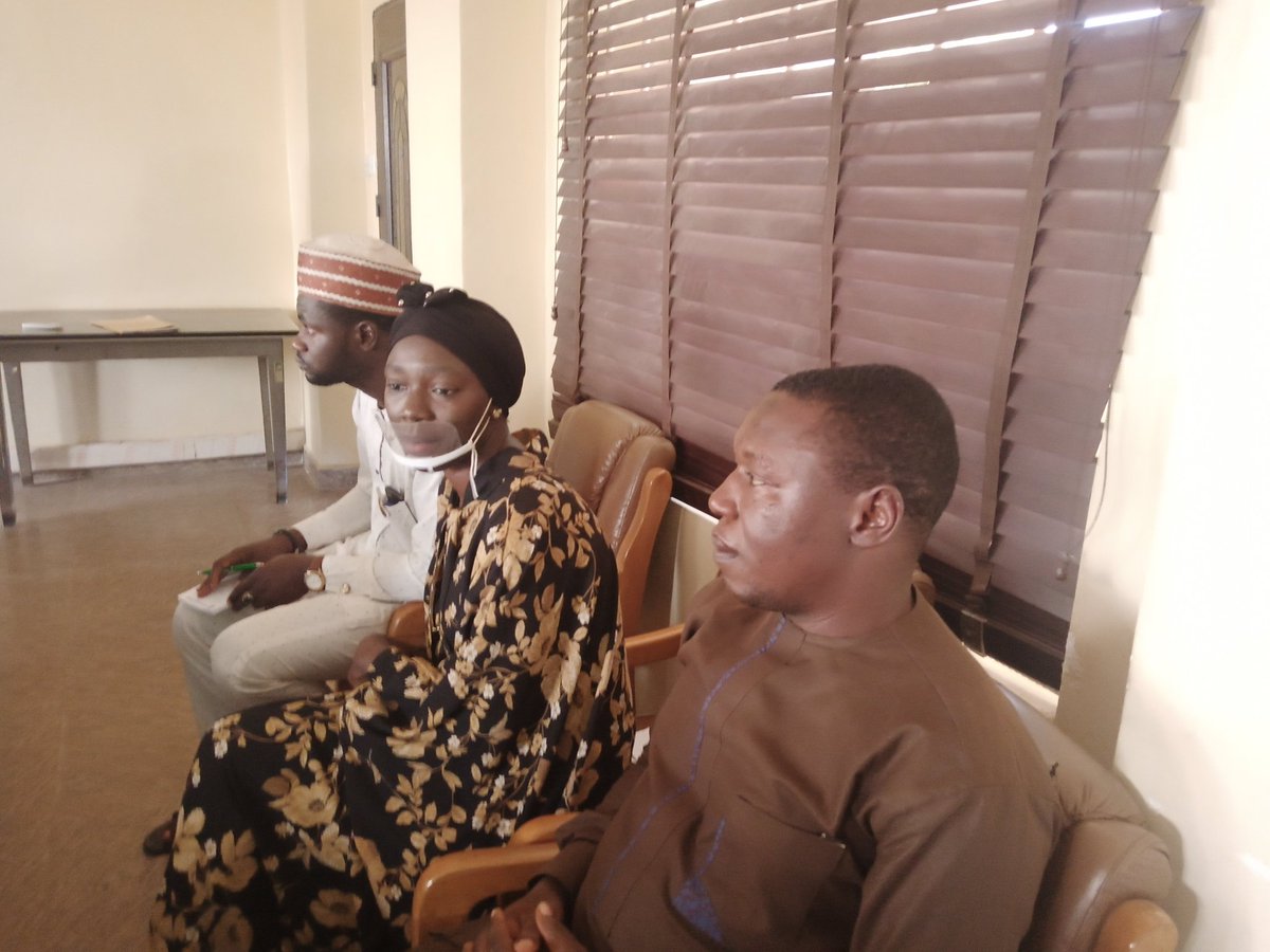 m_yayanko's tweet photo. HAPPENING NOW: @kadbeam presents the Kaduna State 2020 Education Sector Performance Scorecard to the Honourable Commissioner @Kaduna_MoE .

#OpenKaduna https://t.co/SnDF1uZO9k