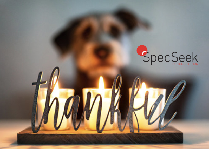SpecSeek's tweet photo. Happy Thanksgiving! #lightingspecification #specseek2020 #Thanksgiving2020 https://t.co/Ze83gjG3oR