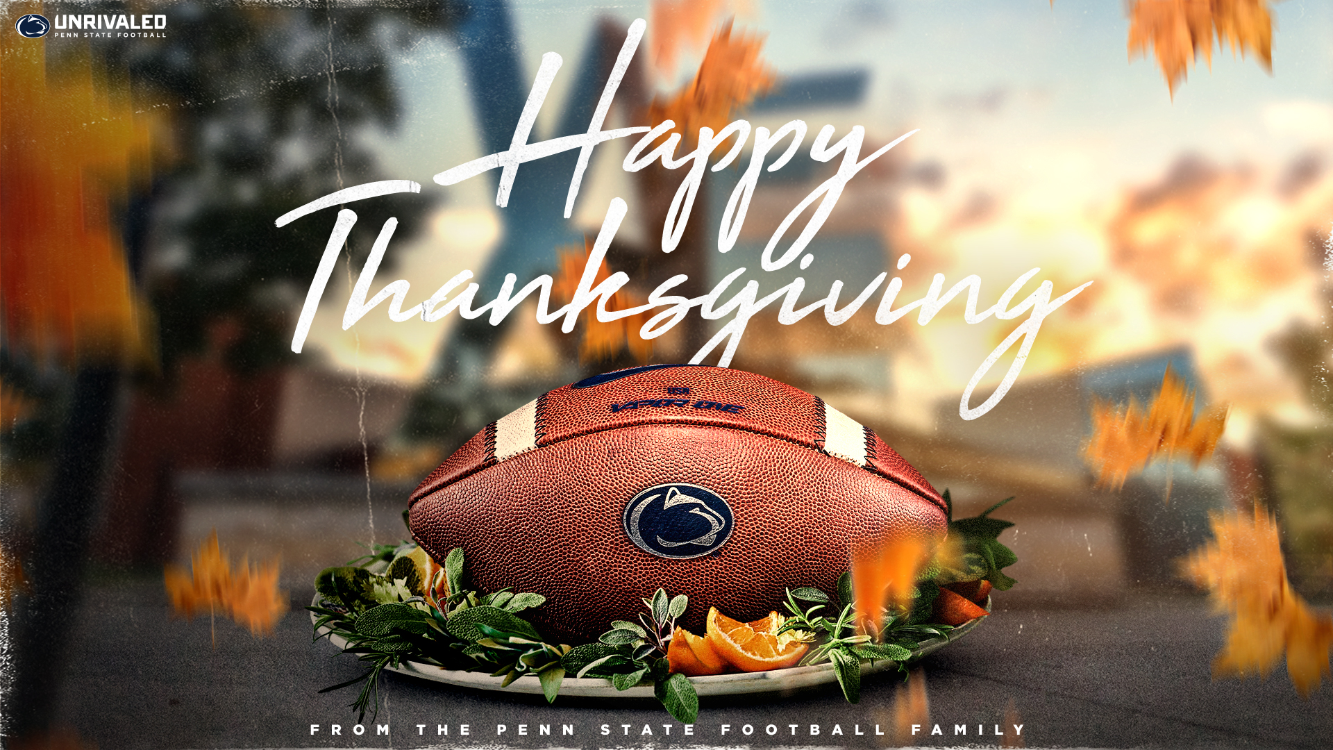 Penn State Football on X: 'Happy Thanksgiving from the Penn State Football  Family! 