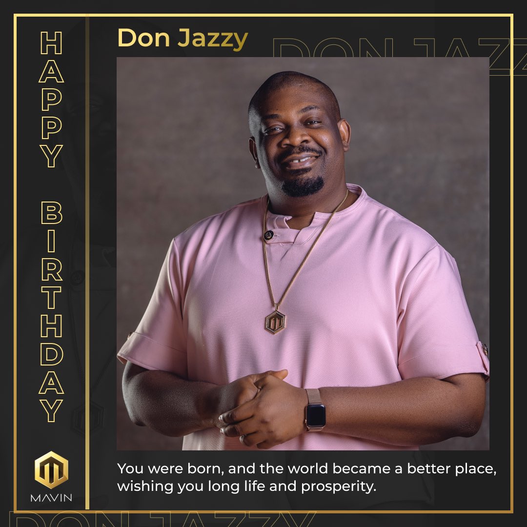 Wahala for who no wish the boss Happy birthday Happy birthday boss 
More wins Don jazzy 