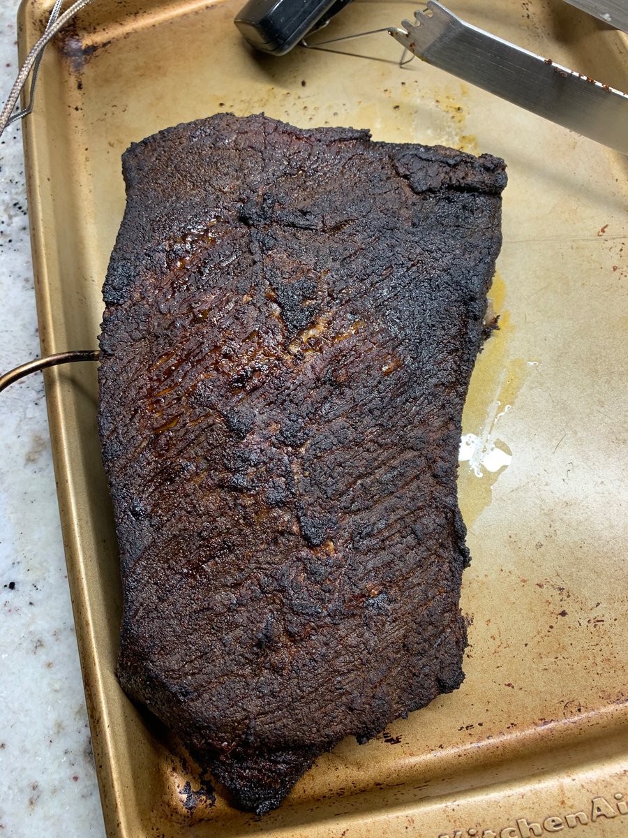 ThoseDadGuys's tweet photo. Happy Thanksgiving to our American friends!   9 hour overnight smoke to help celebrate the season. #NoTurkeyForMe https://t.co/dVzLvcP0KU