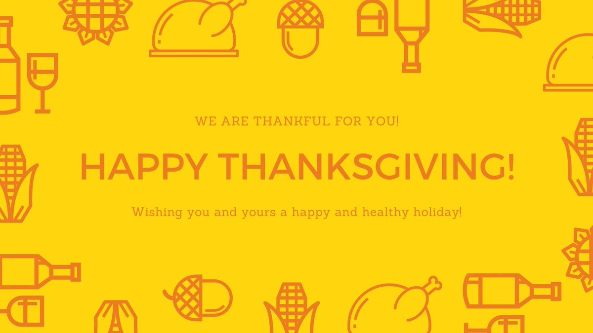 PlayWV's tweet photo. Happy Thanksgiving, #WestVirginia! 🦃 Thank you for reading, watching and the lively discussion. We are grateful for you and your time. Now, let's eat, drink and be merry - we've certainly earned it. 🍷 Be safe out there. https://t.co/2XuEexlnpO