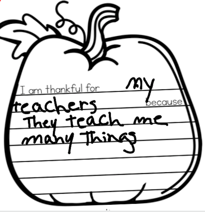 WWWildcatPride's tweet image. First grade students in Ms. Ruane and Mrs. LeFante&apos;s class are great at using Kami to virtually edit their assignments! This student shares that she is thankful for her teachers because they teach her many things! #ThankfulforTeachers #ThankfulforLearning #VirtualThanksgiving