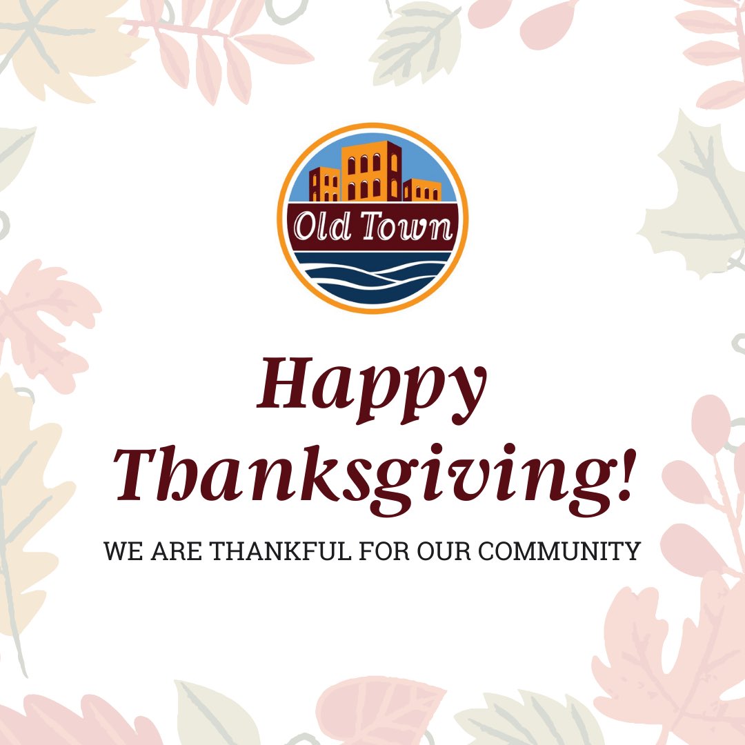 OldTownLansing's tweet photo. Happy Thanksgiving – We are thankful for our Community. #ShopSmallOnMainStOldTown #MiMainStreet #ILoveOldTown #ShopSmallOnMainSt https://t.co/JsrUdmZCY1