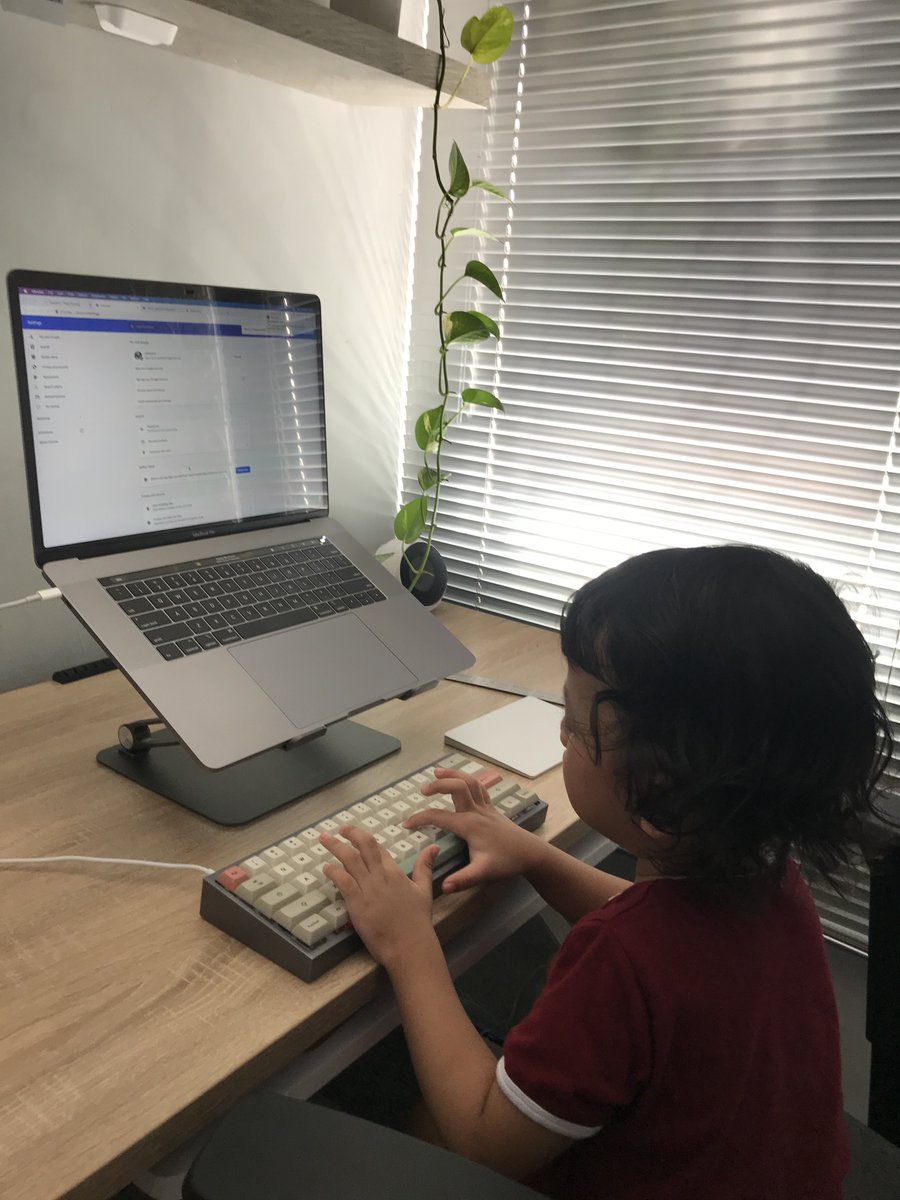 A future writer in the making 😍