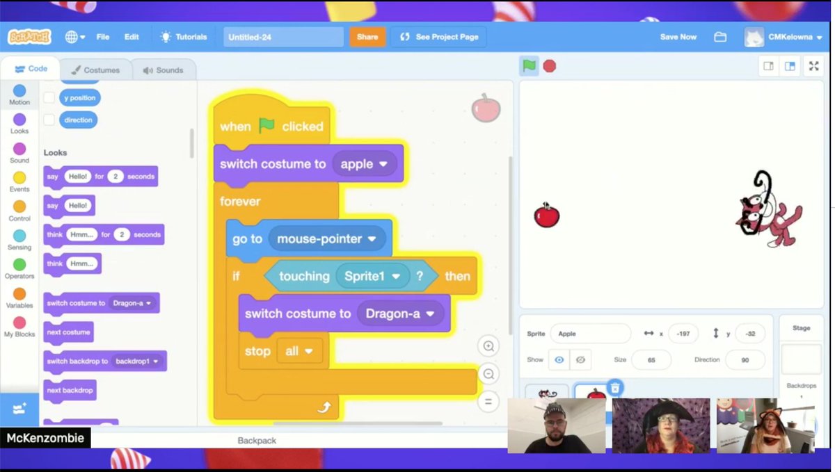 learningcode's tweet image. Want to bring computer science into your classroom? We have you covered! Join our #TeachersLearningCode Livestream workshop and explore #ComputerScience concepts in a fun and collaborative environment! Sign up today: eventbrite.ca/e/tlc-code-squ…