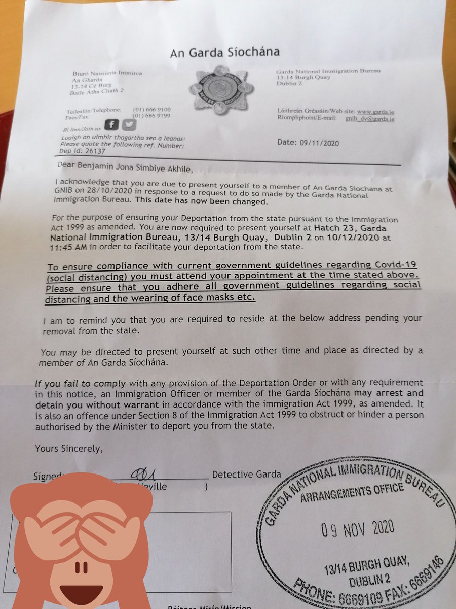 #StopBenjaminsDeportation I'm running out of steam & the straws I keep clutching keep breaking. Please @HMcEntee you have the power to revoke this deportation order. Give us a Christmas present by giving Ben leave to remain. He is waiting for more surgery #StopDeportations