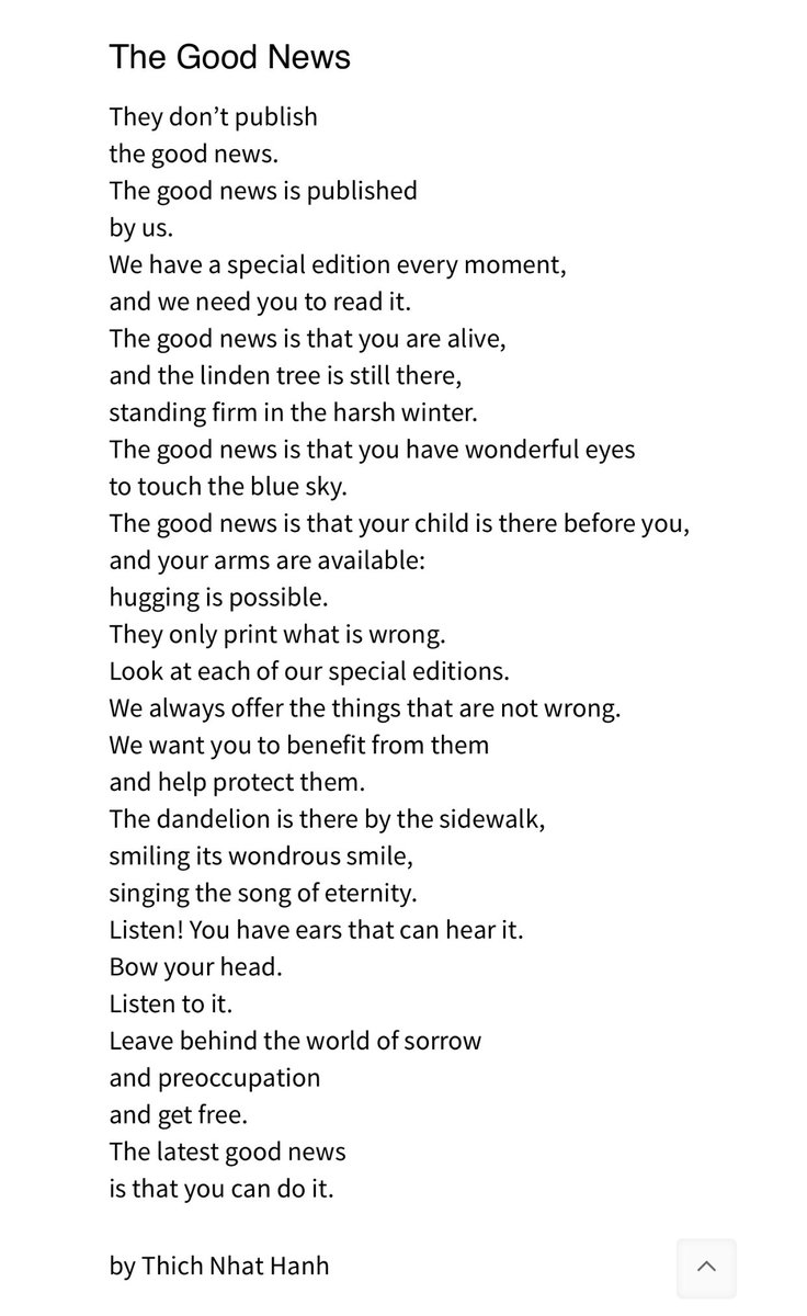 timkaine's tweet photo. Sharing a poem I love—a moment of zen for you today. Wishing a safe and healthy Thanksgiving to all! https://t.co/TMMEaFb2Kt