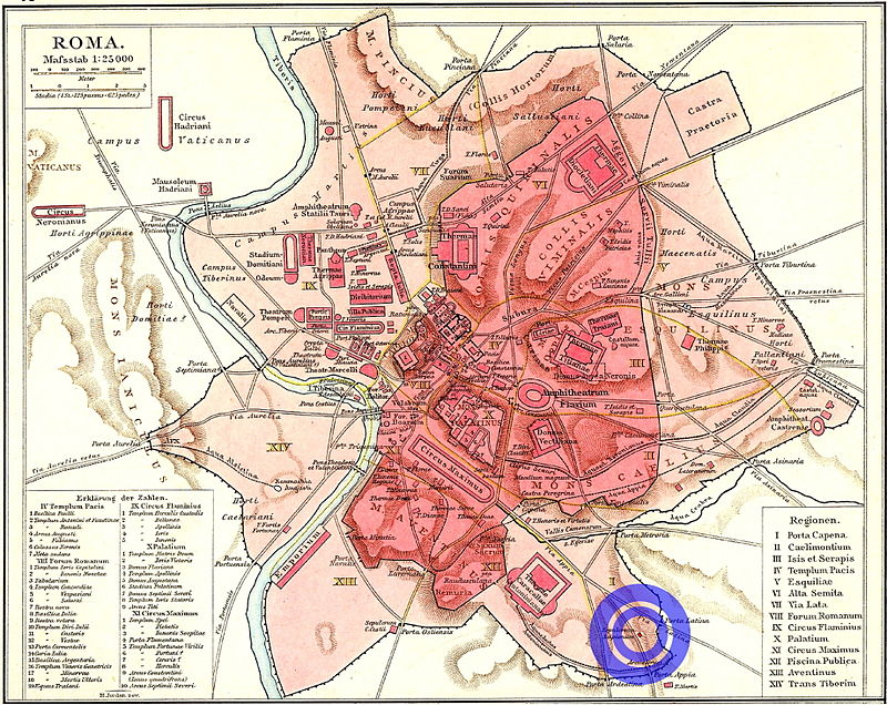 Tumba de los Escipiones o Hypogaeum Scipionum, Roma (s.III aC) A lo largo de Vía Appia, fue construido este hipogeo para dar cabida a la sepultura de los miembros de la famosa familia patricia de los Escipiones durante la República romana. (foto: L.Canina, Pippo-b, W. co)