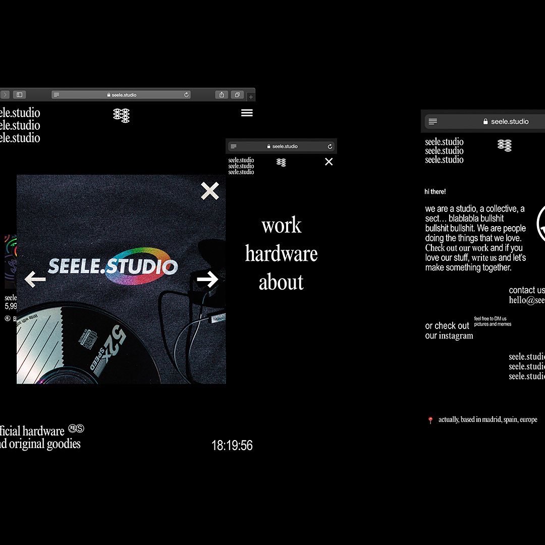 sixtudio's tweet photo. Web para nuestros amigos y colaboradores de Seele Studio.

- https://t.co/1sOXAGj5RY
- Diseño por Seele Studio
- Desarrollo por @sixtudio

#webdesign #webdevelopment #design #development #diseño #desarrollo https://t.co/XIP8q5nCQ7