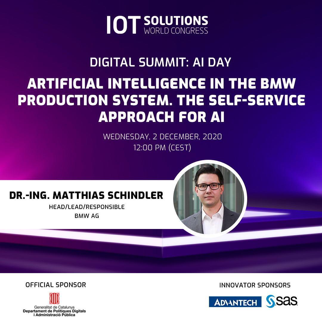 IOTSWC's tweet photo. Digital Summit brings you the latest AI applications on sectors like the luxury car industry 🚗with Dr. Matthias Schindler, Head of @BMW AG and @mkajava, CEO of @aavista360.

📆December 2nd at 12:00
👉Check out the whole agenda and sign up - today https://t.co/N82A5O6wnB https://t.co/1MuhjH8Lfb