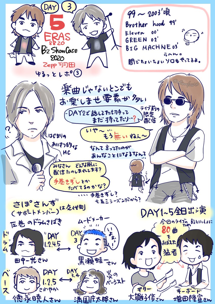 ゆるっと推しレポ⑤

10月末から毎週土曜配信の推しのライブレポです。
3日目のDAY 3、1枚目…。
今日はここまで。明日に続きます。

#日々のつぶやき  
#推しレポ #Bz5ERAS 