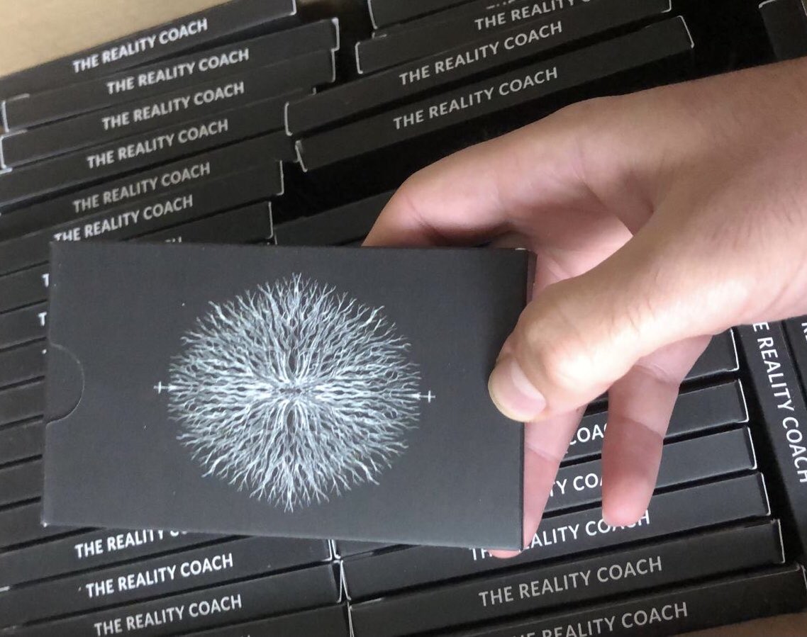 burtonnitta's tweet image. We can’t wait to share volume 1 of the Reality Coach Cards with you. Limited first edition of 40packs, each deck comes with a manual and certificate of authenticity. AVAILABLE NOW on our shop etsy.com/uk/shop/aftera… Discount code for 10% off: RC2020