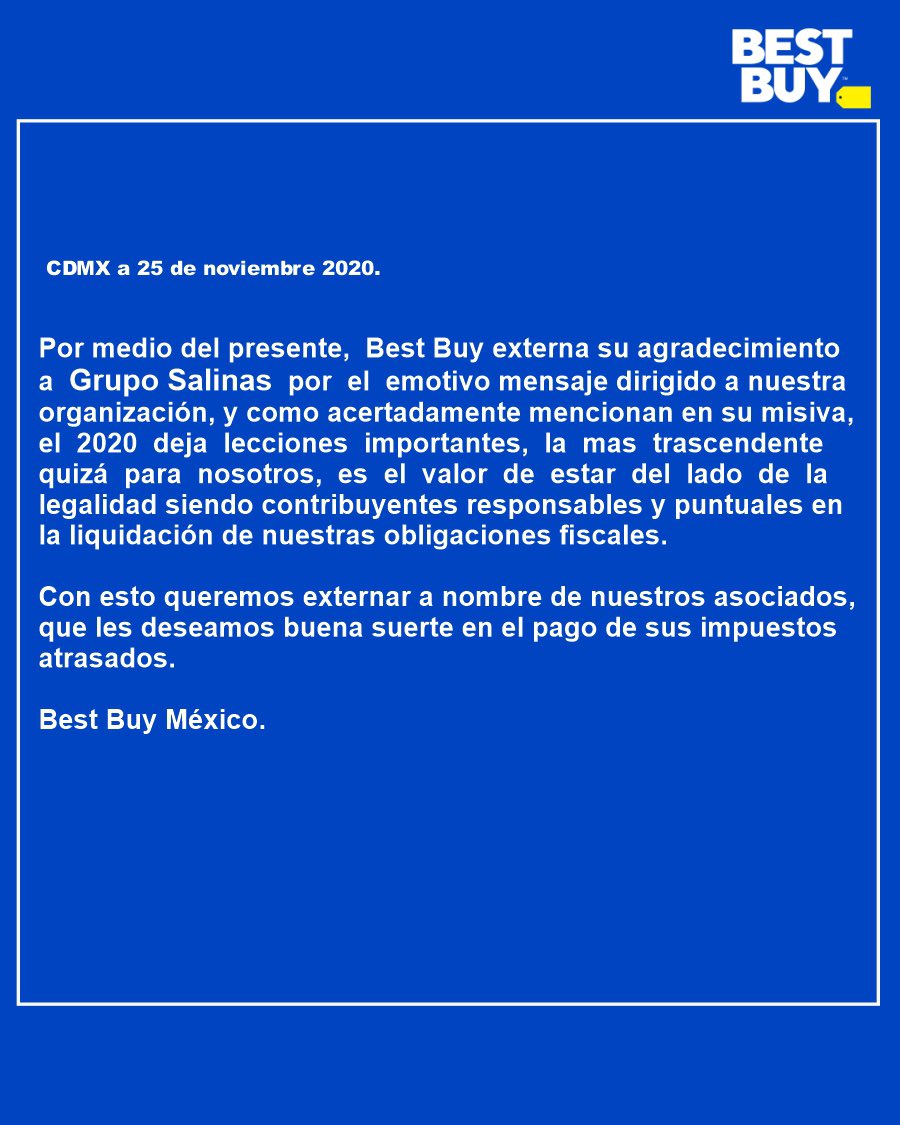 AnaMaGa_Ga's tweet photo. La mejor forma de callarle la boca a un cínico... 🤷🏻‍♀️

La respuesta de Best Buy 👇 https://t.co/cPkDrJXHyI
