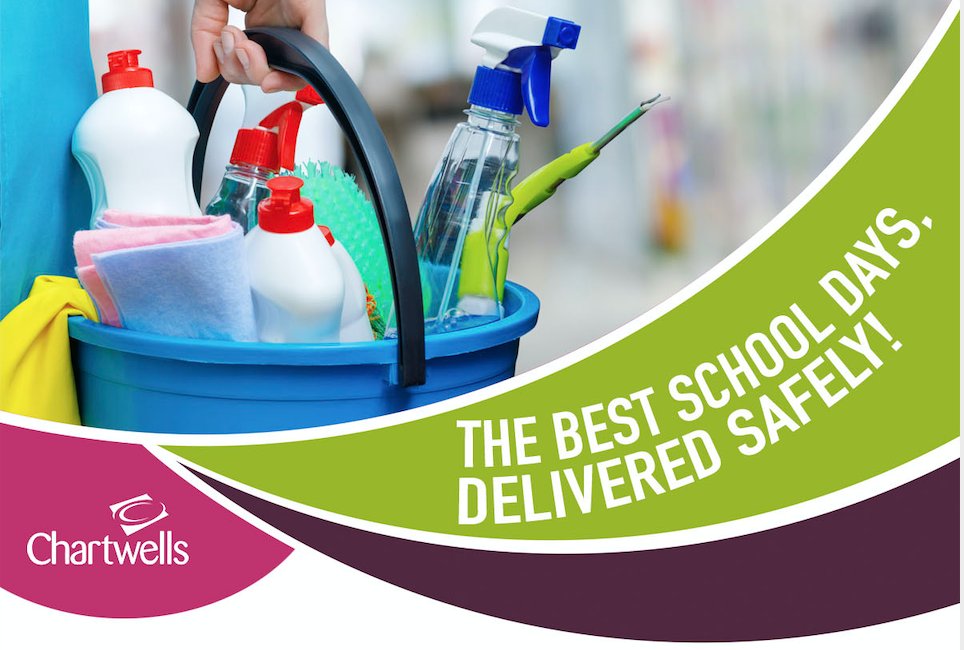 Across the UK we have been supporting schools to ensure that their unique environment is safe and covid-secure, creating strategies and processes that allow students’ education to flourish and the school day to run as smoothly as possible during this time. #chartwells #cleaning