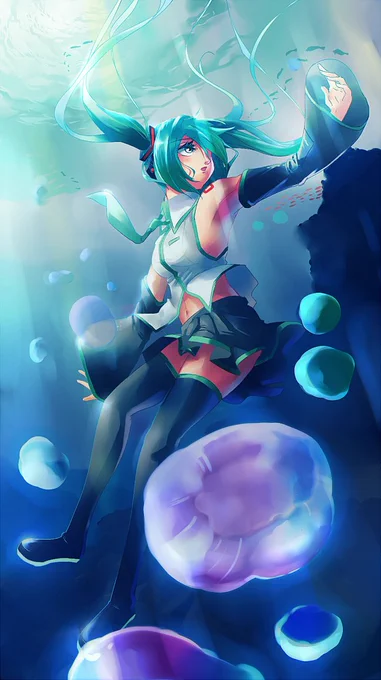 #進化してたらRT見た人もする

同じキャラでなかったので海っぽいので・・・。
2010年← →2020年

今もうまいとは全然思ってないけど進化はしてる・・・よね・・。 