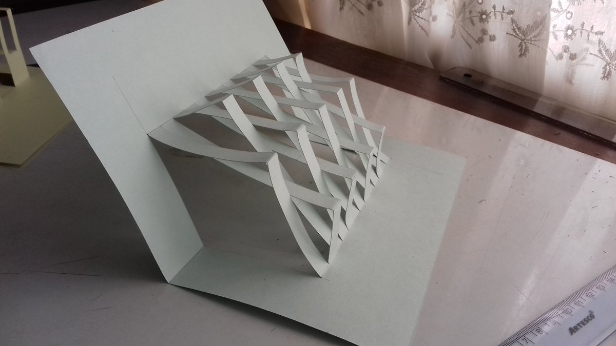 archbyalis's tweet photo. #Entrega #Kirigami #KirigamiArquitectonico #Maqueta #SeccionC2020C #TecnicasDeRepresentacion #rjmc2020c @notiuru @arquitecturauru @cardonarichard  #AlisCastellanos https://t.co/BpEUDhD3jT