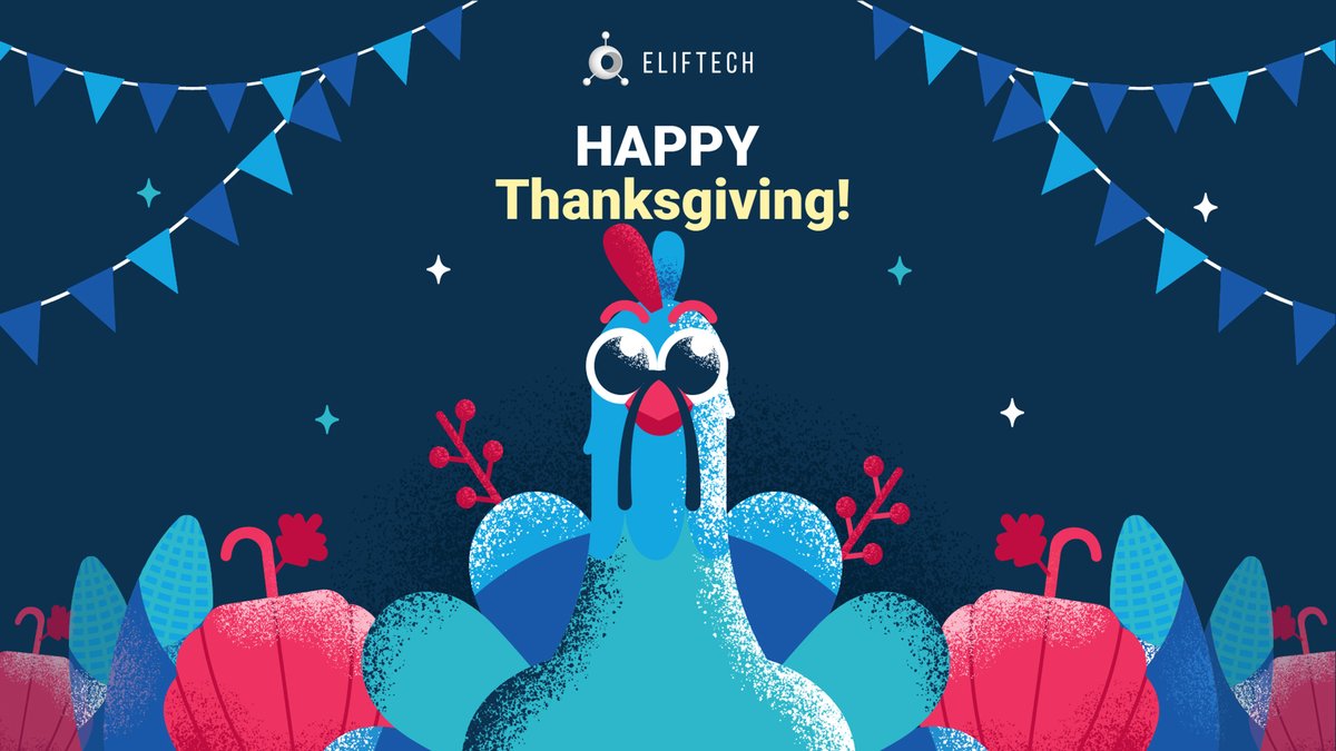 ElifTech's tweet image. Sending you our heart-warming wishes on this truly special day of thanksgiving. May your home be always filled with happiness and gratitude!💙 #HappyThanksgiving2020