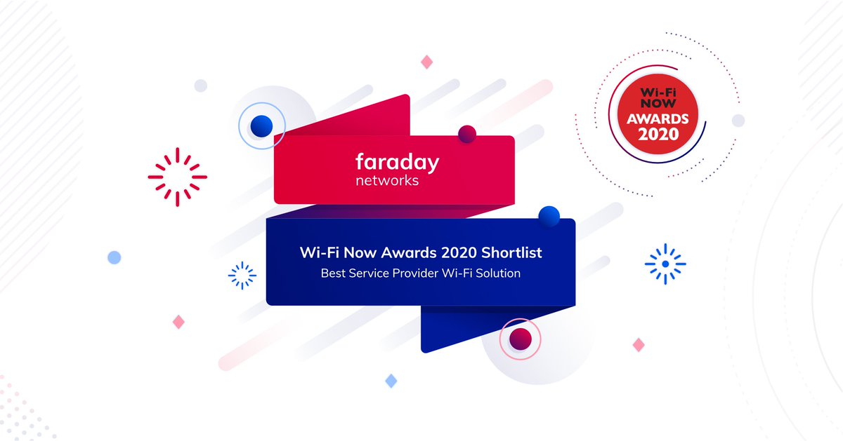 faradaynetworks's tweet photo. We are proud to announce that we are one of the three nominees on the shortlist for the Best Service Provider Wi-Fi Solution category at the Wi-Fi Now Awards. Thanks to all customers and partners for inspiring us all these years.
@wifinowevents

#bestserviceprovider #faradayedge https://t.co/ERLDSemagZ